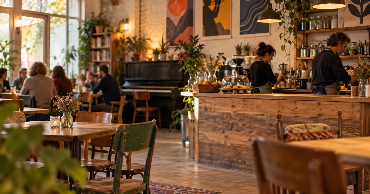 Un café associatif